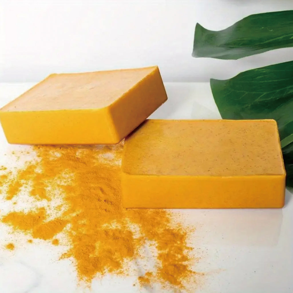 Turmeric Soap Kojic Acid Soap Ginger Handmade Soap Brightening Lemon Soap Bath Face Soap