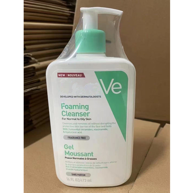 Ce&#039;Ra Ve Salicylic Acid Facial Cleanser 473ml Oil Control Acne Exfoliating Blackhead C Milk